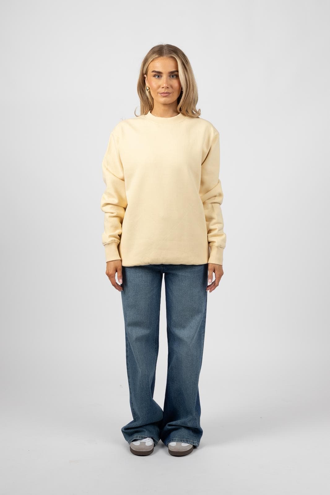 Sweatshirt Regular Beige - Beige