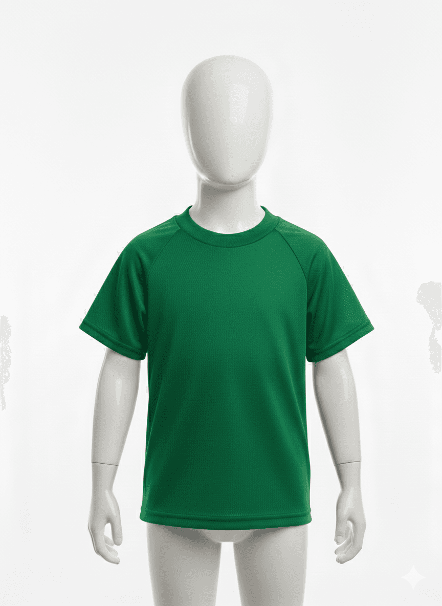 Primary PE Top - Green