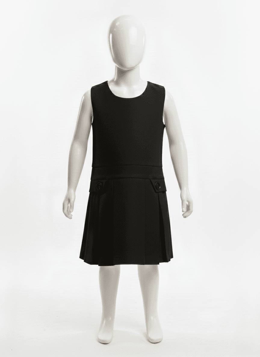 Primary Pinafore - Black