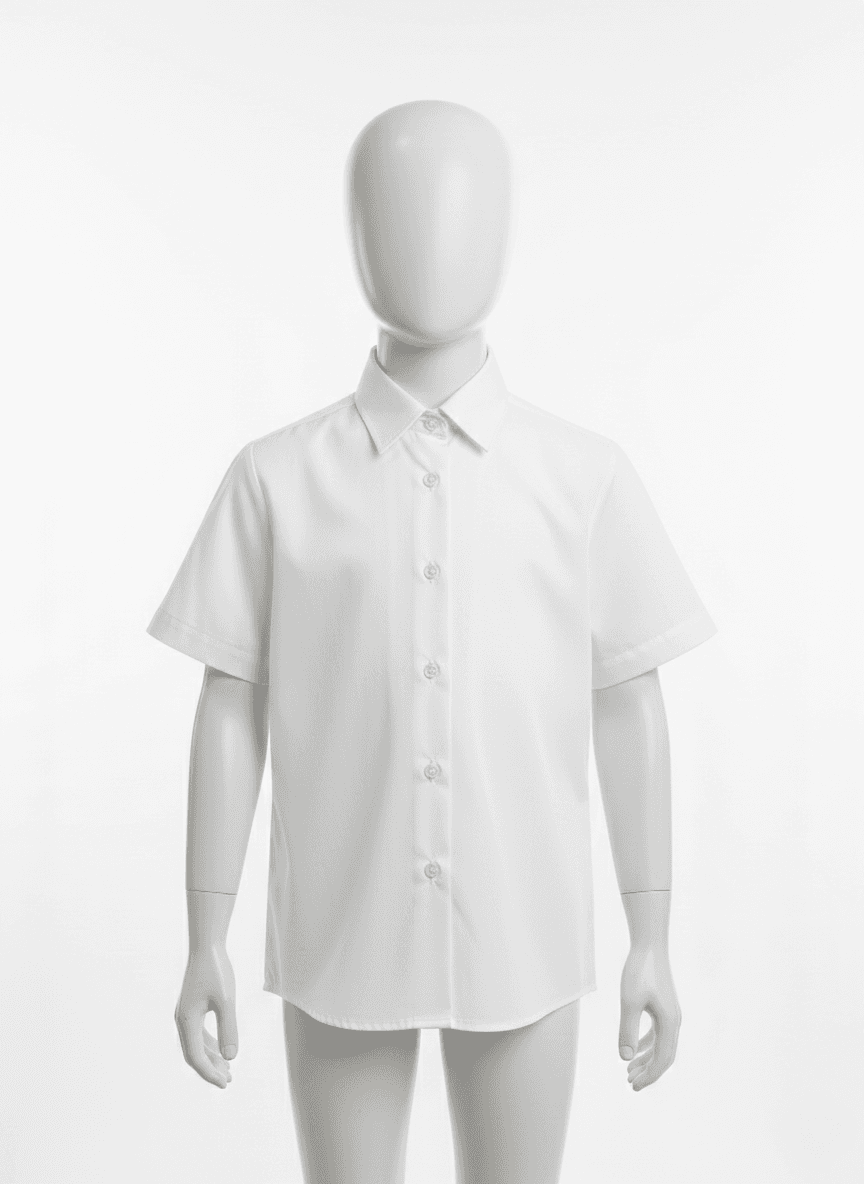 Primary Short Sleeve Shirt - White