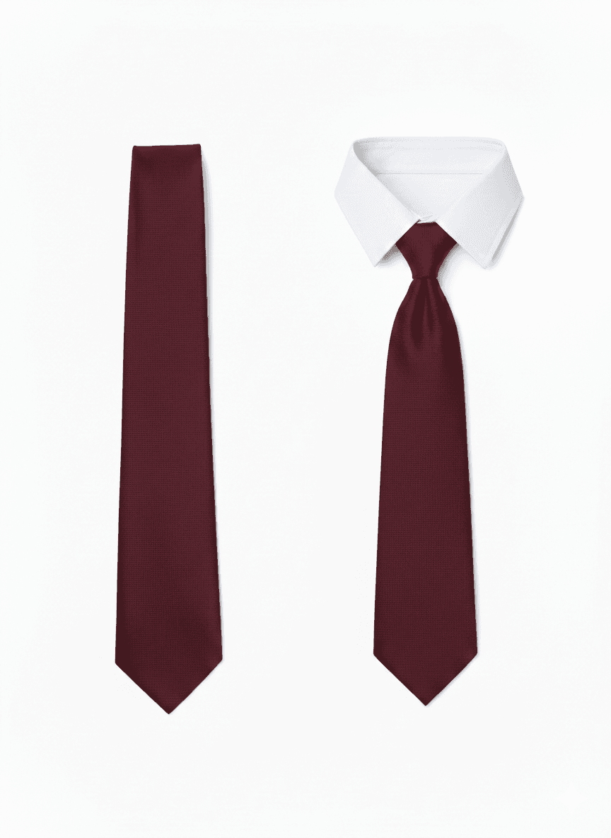 Primary School Tie - Burgundy
