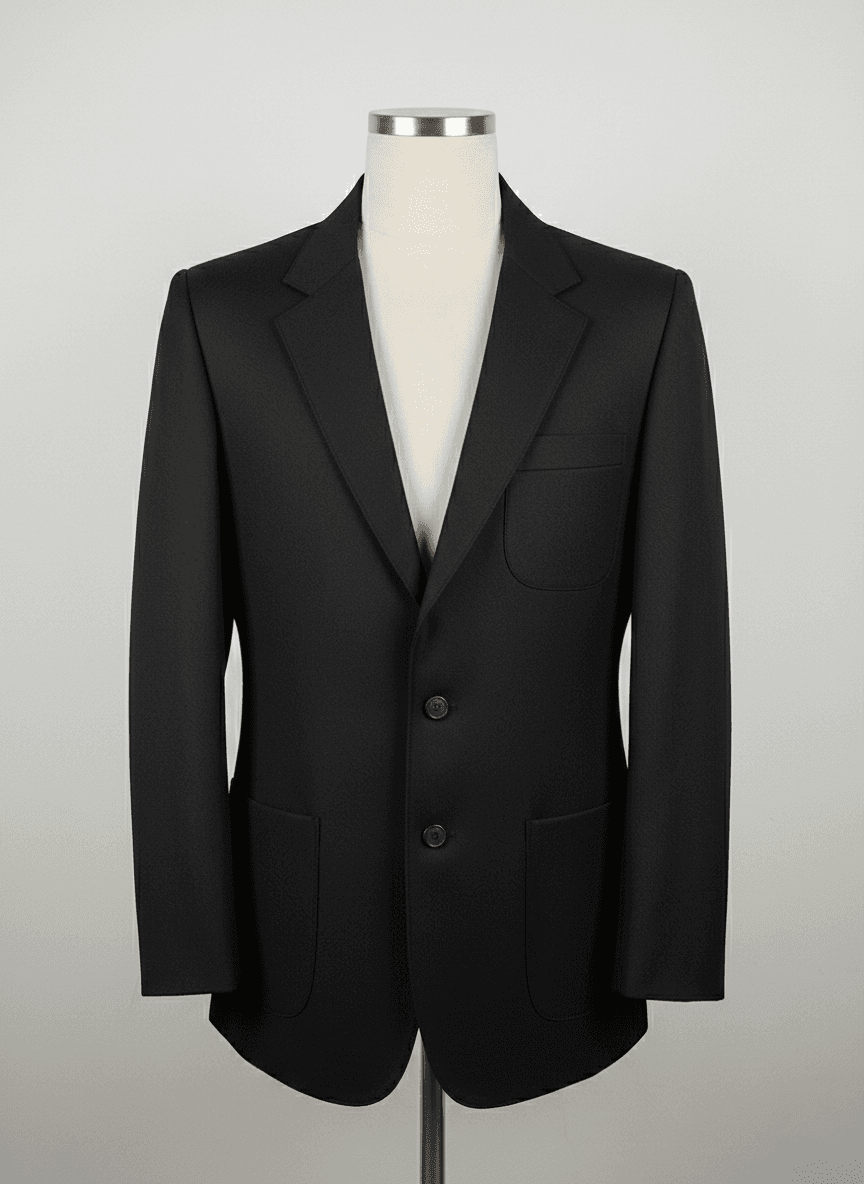 Tailored School Blazer - Black