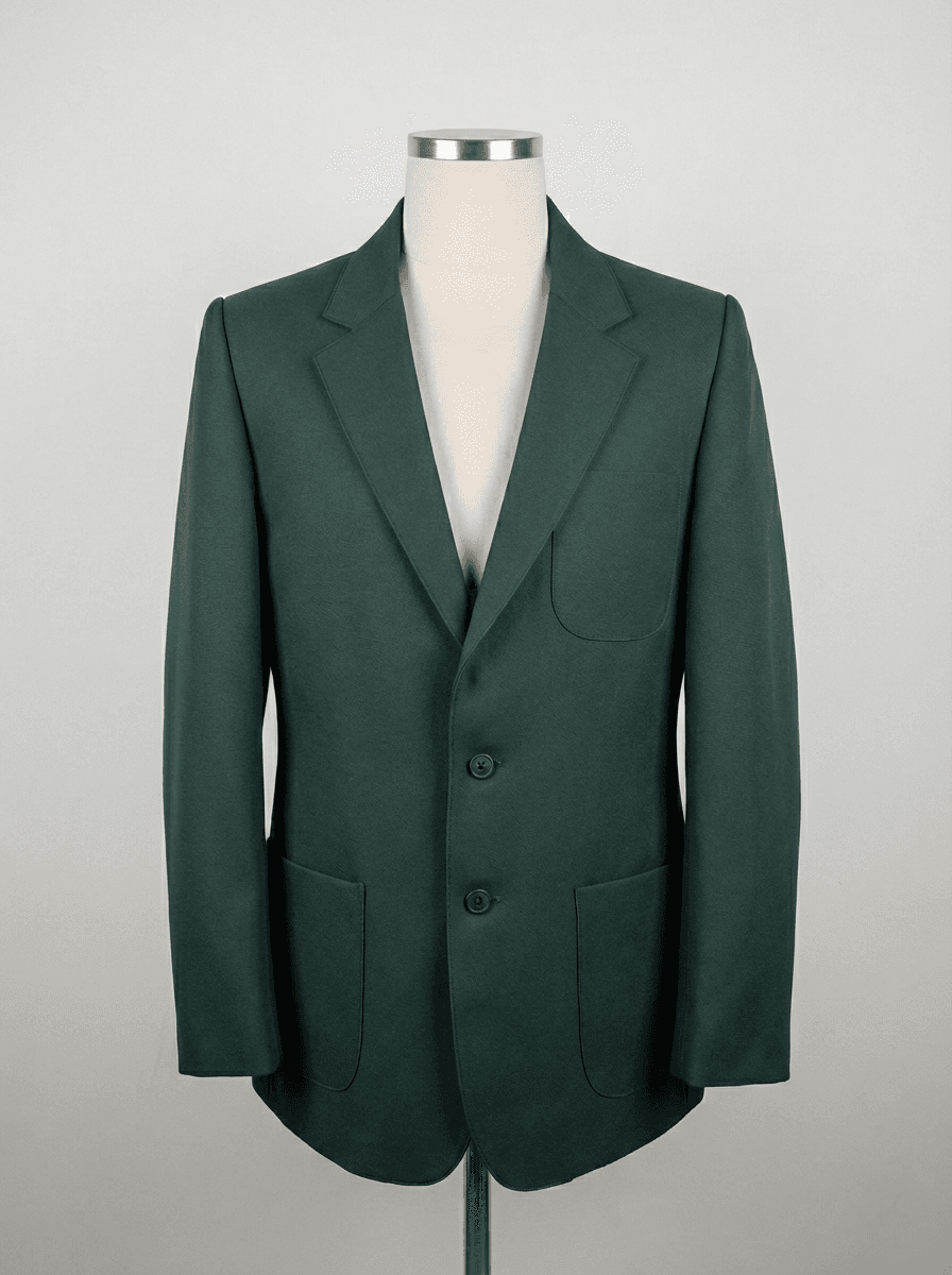 Tailored School Blazer - Green