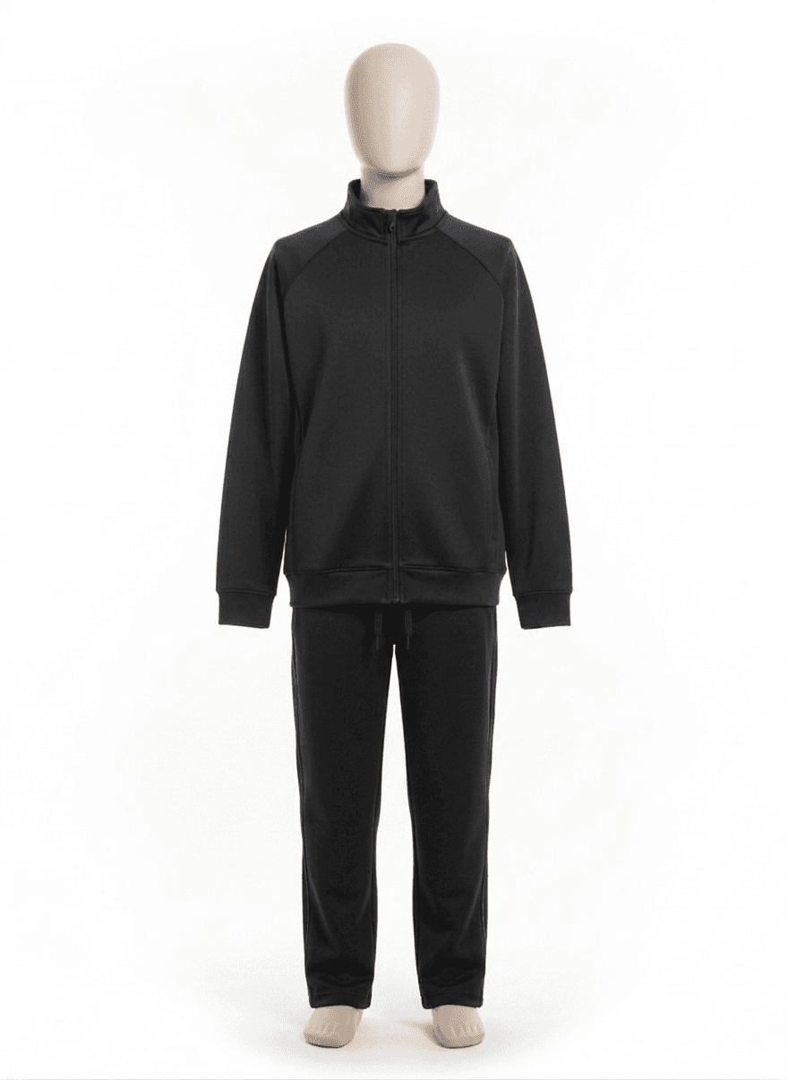 Secondary PE Tracksuit - Black