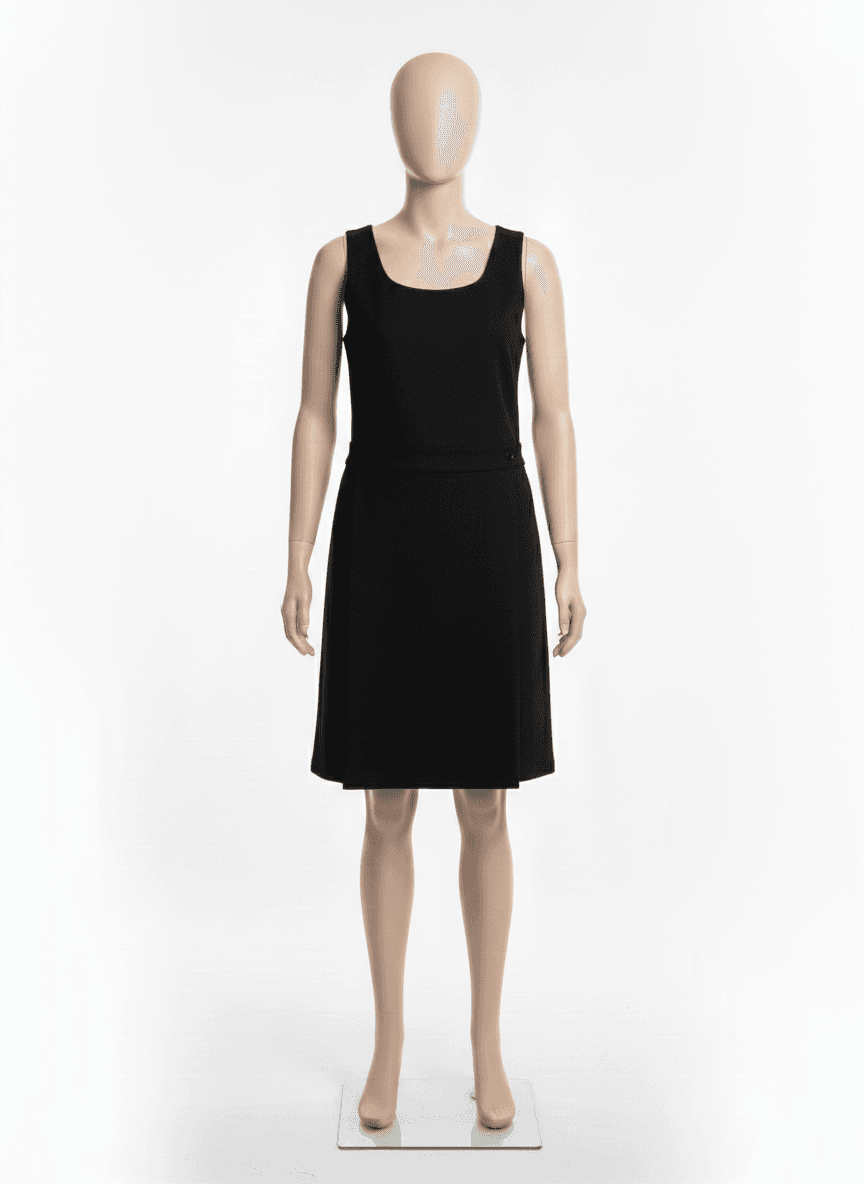 Secondary Pinafore - Black