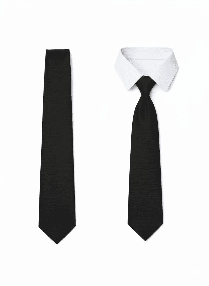 School Tie - Black