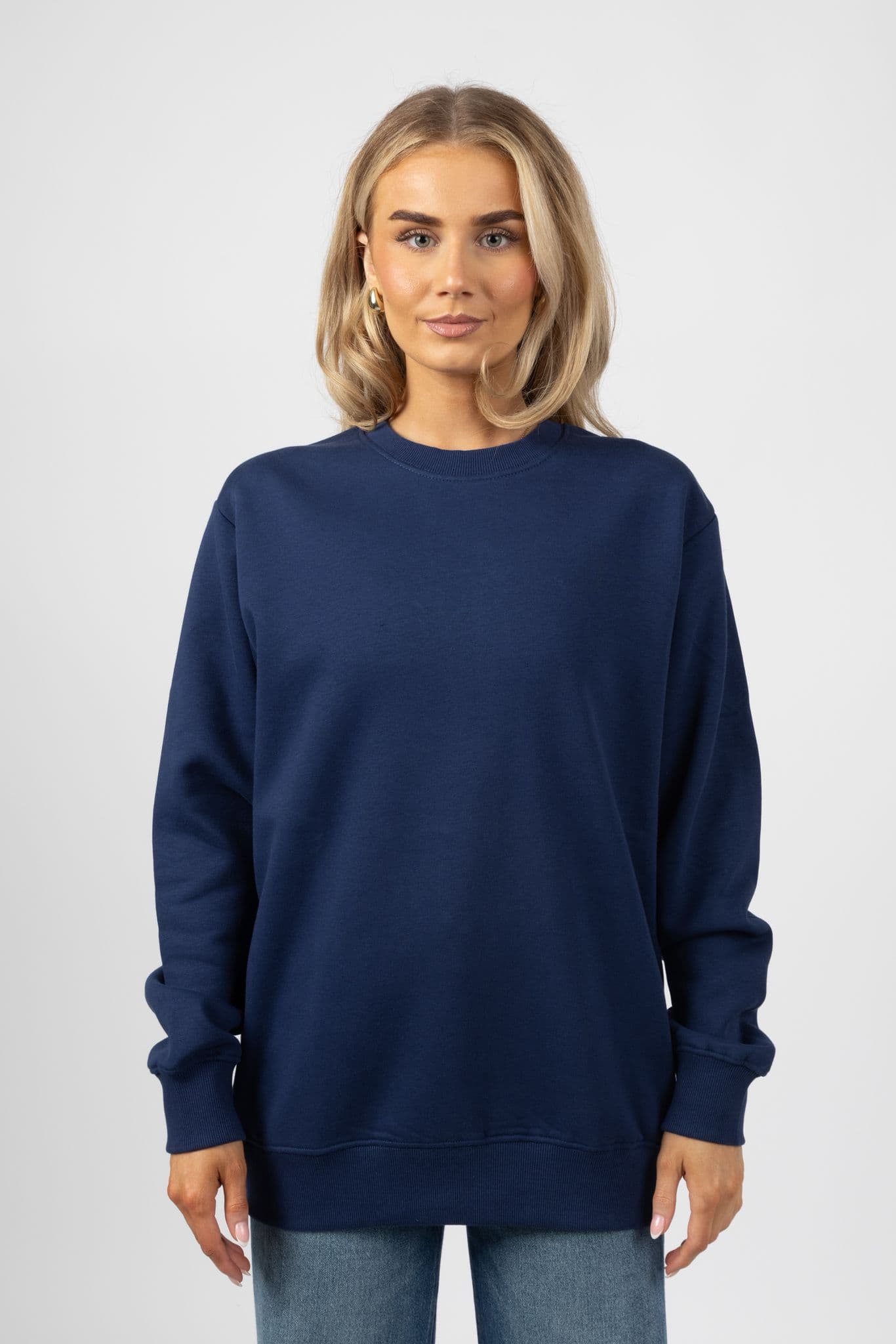 Sweatshirt Regular Blue - Blue