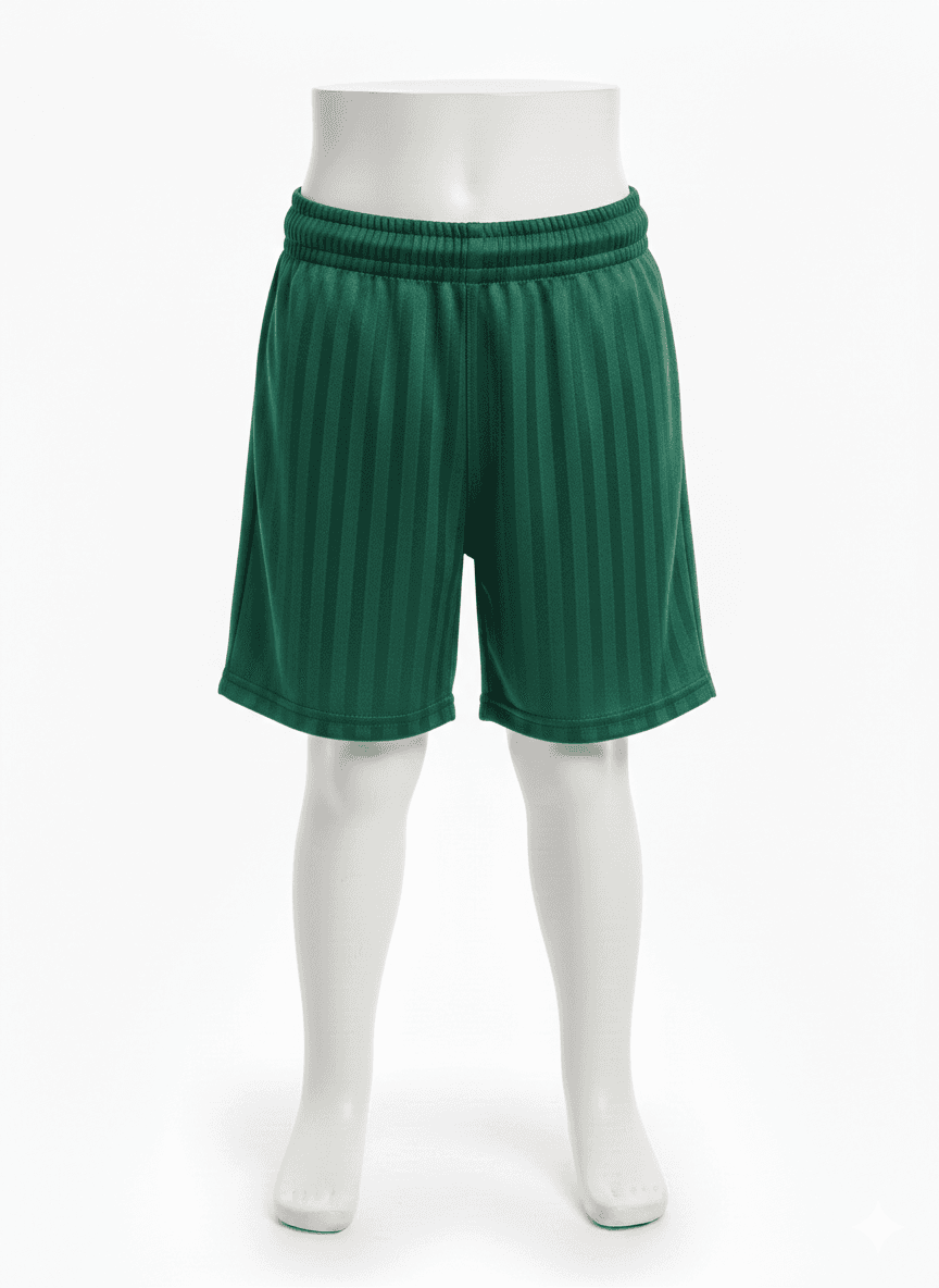 Primary PE Shorts - Green