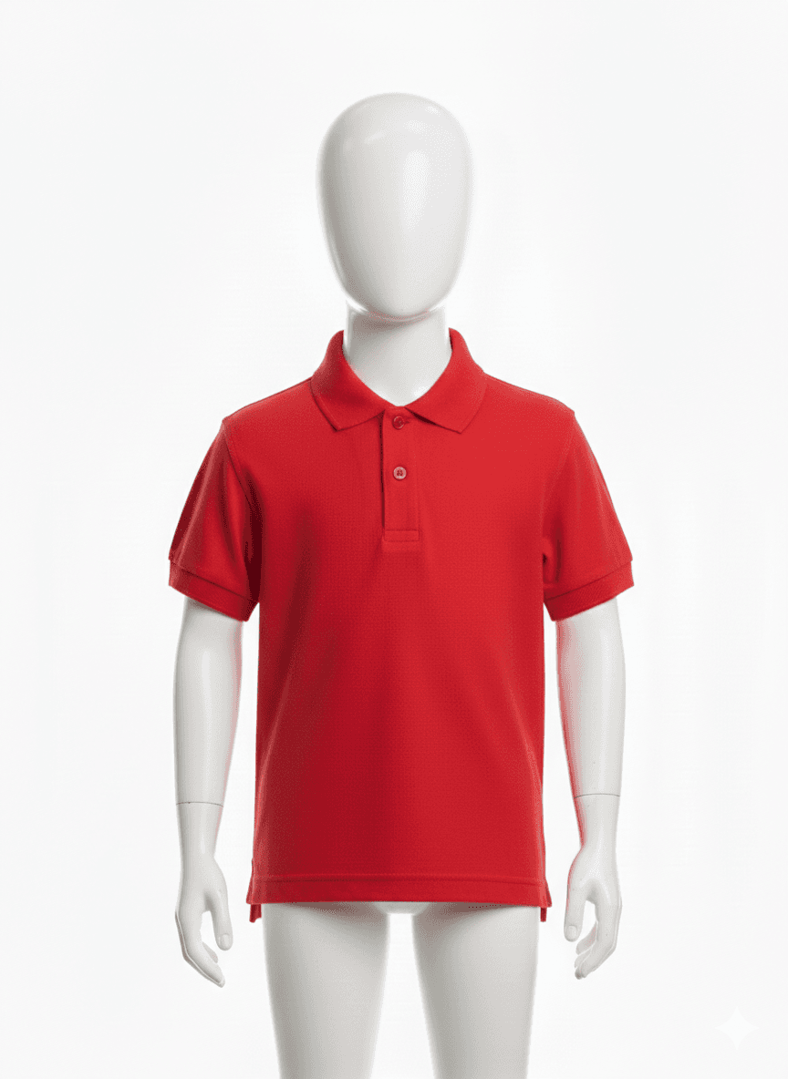 Primary Polo Shirt - Red