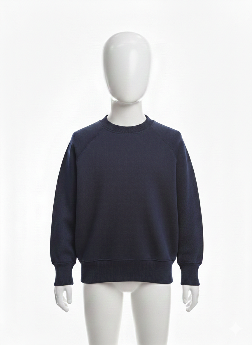 Primary Crewneck Jumper - Navy