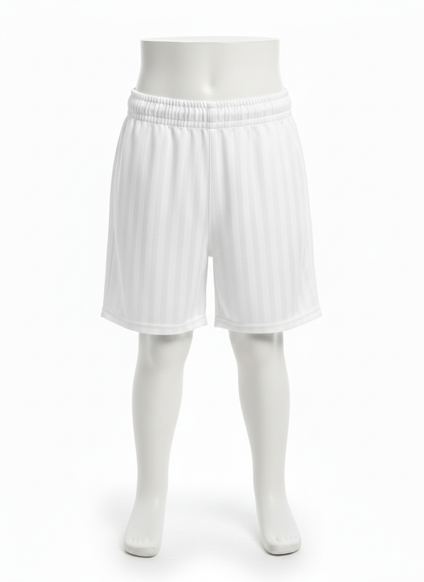 Primary PE Shorts - White