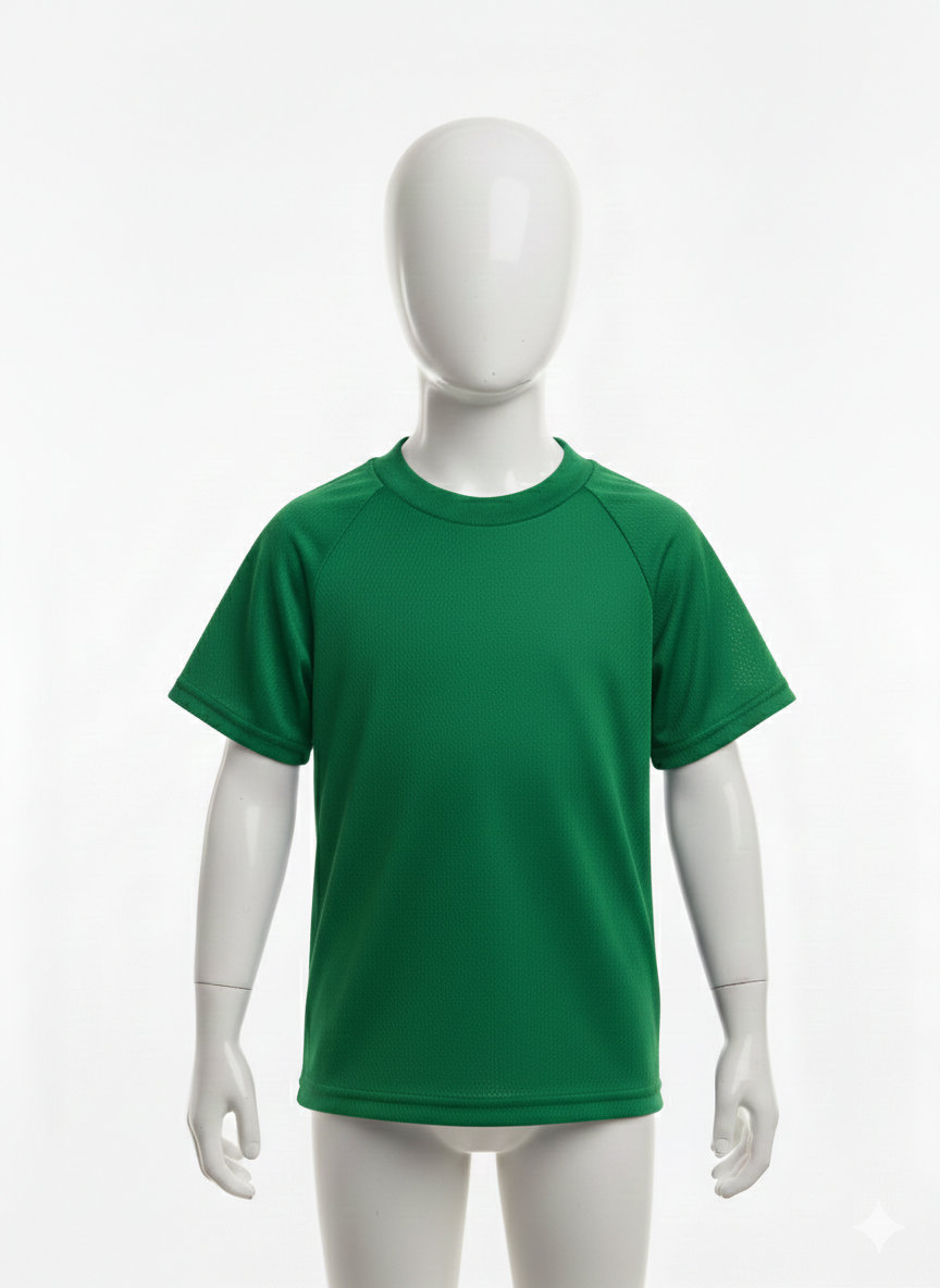 Primary PE Top - Green