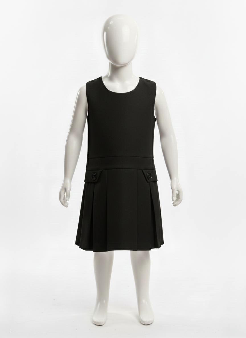 Primary Pinafore - Black