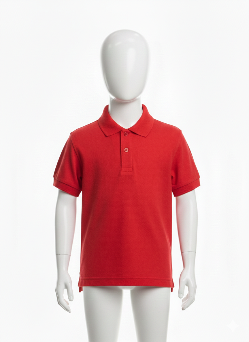 Primary Polo Shirt - Red