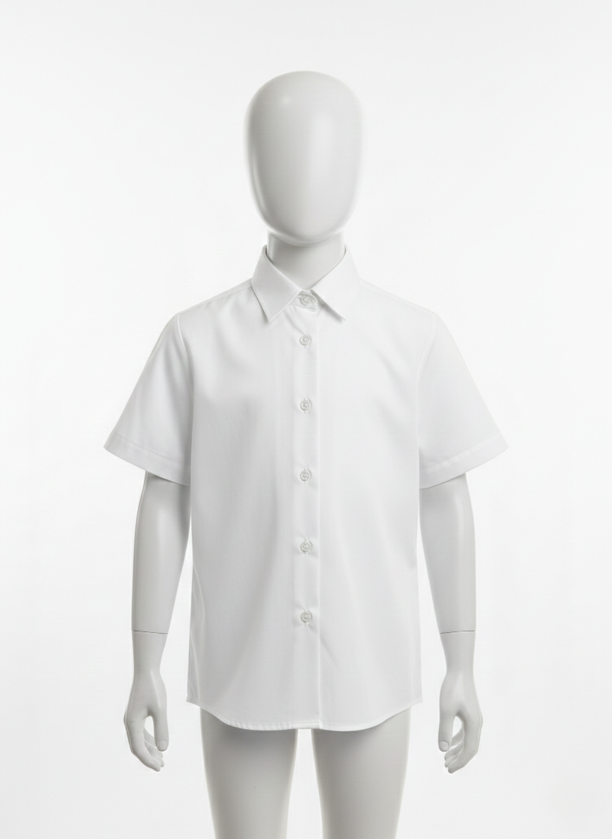 Primary Short Sleeve Shirt - White