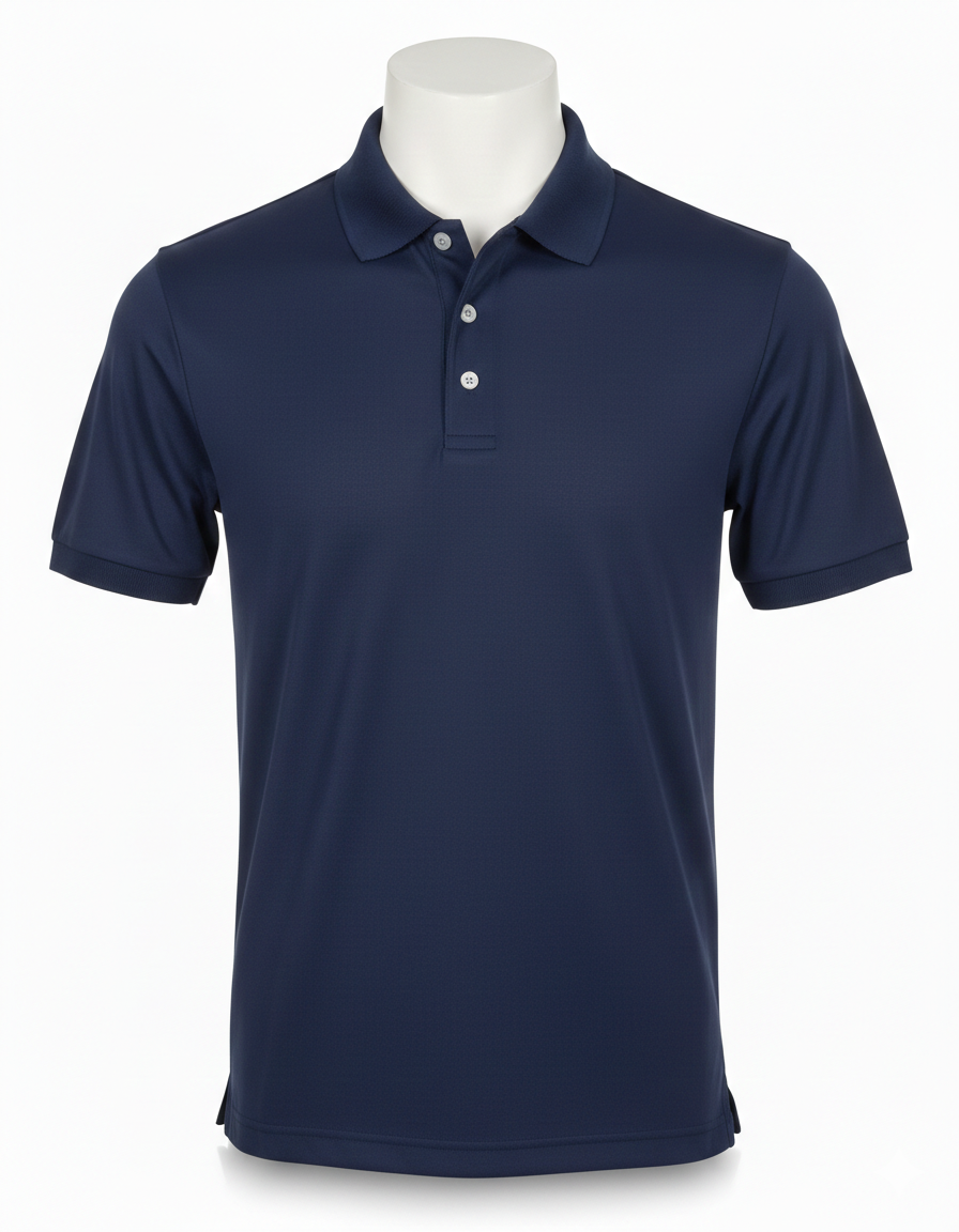 School Polo Shirt - Navy